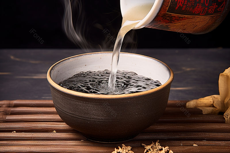 古风场景餐桌上正在倒白酒,高清,摄影图,摄影图片,图片大全,摄影图免费下载